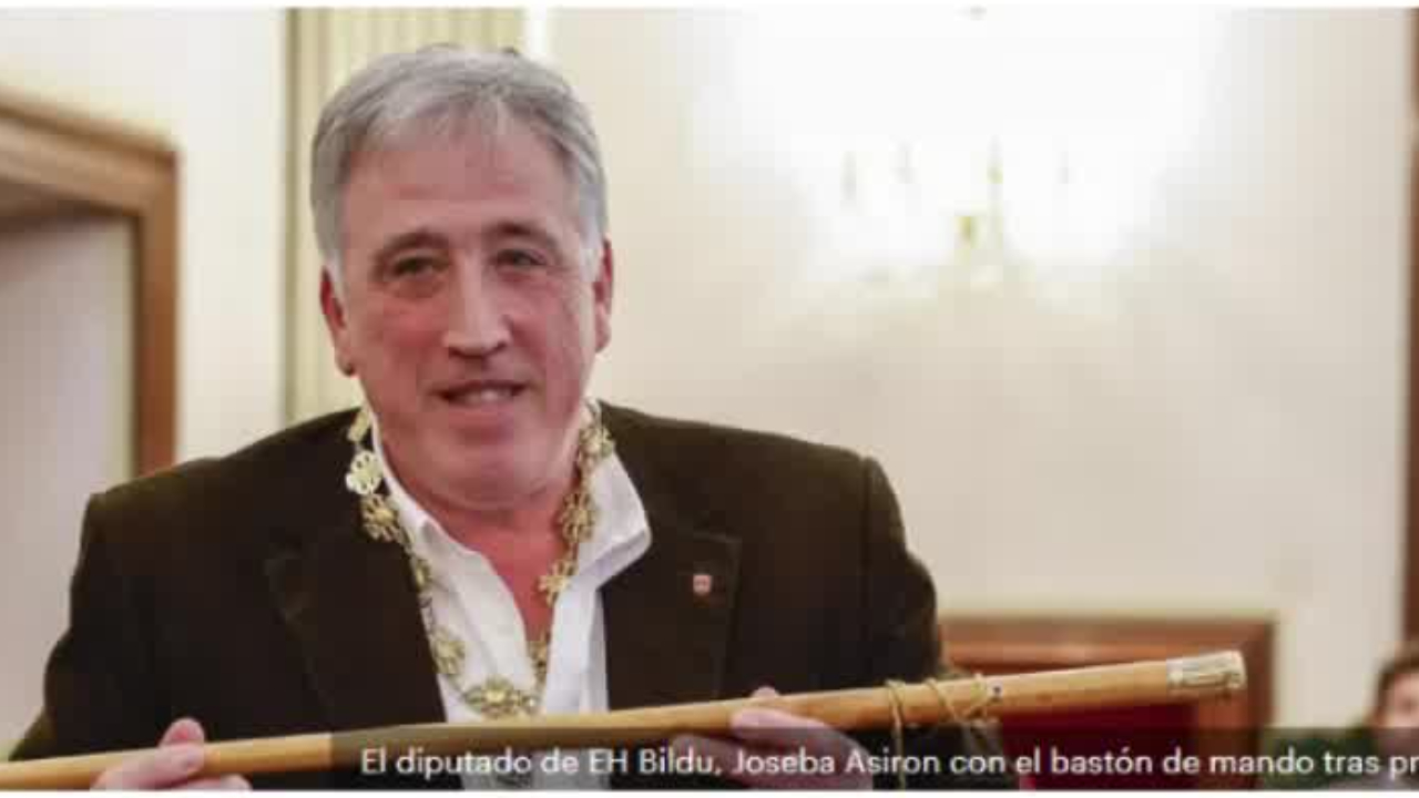 Joseba el de bildu, alcalde de Pamplona