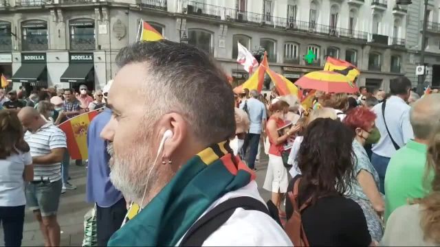 Manifestación Madrid 11 de septiembre: Gobierno dimisión