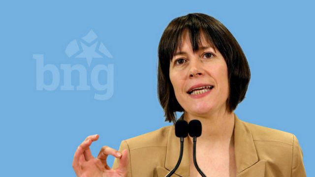 BNG en el país GALIZA.  Ana Pontón