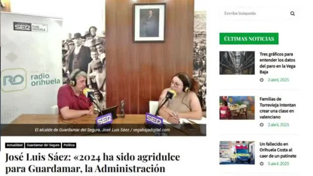Pepelu el alcalde de Guardamar Del Segura